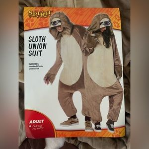 Sloth adult costume